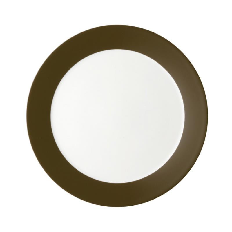 DESSERT PLATE 22 CM TRIC SEPIA