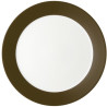 DESSERT PLATE 22 CM TRIC SEPIA