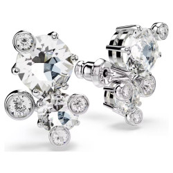 CONSTELLA: STUD EARRINGS WHITE, RHODIUM PALTING 5732253