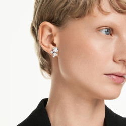 CONSTELLA: STUD EARRINGS WHITE, RHODIUM PALTING 5732253