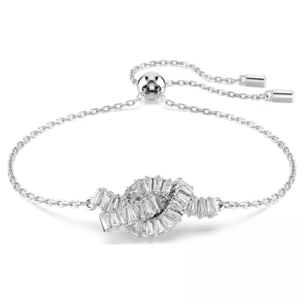 BRACCIALE MIS. M MATRIX BIANCO, PLACCATURA RODIO 5731101