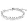 MESMERA: BRACELET SIZE M WHITE, RHODIUM PLATING 5731959