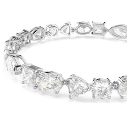 MESMERA: BRACELET SIZE M WHITE, RHODIUM PLATING 5731959