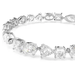 MESMERA: BRACELET SIZE M WHITE, RHODIUM PLATING 5731959