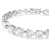 MESMERA: BRACELET SIZE M WHITE, RHODIUM PLATING 5731959