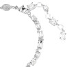 MESMERA: BRACELET SIZE M WHITE, RHODIUM PLATING 5731959