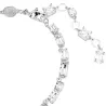 MESMERA: BRACELET SIZE M WHITE, RHODIUM PLATING 5731959