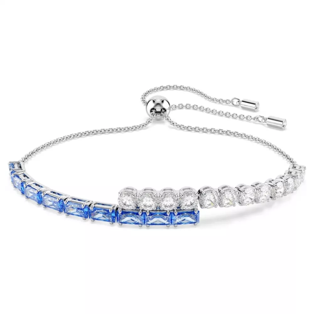 BRACCIALE MIS.M MATRIX BLU, PLACCATURA RODIO 5732266