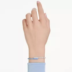 MATRIX: BRACELET SIZE M BLUE, RHODIUM PLATING 5732266