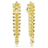 IDYLLIA: PIERCED EARRINGS WHITE, GOLD TONE PLATING 5723138