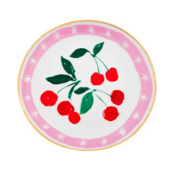 16.5 CM CHERRY PLATE, FTB2152