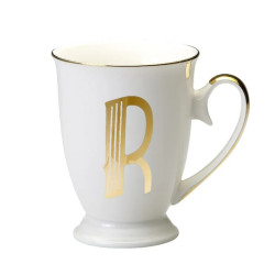 MUG LETTERA R ORO, LET01018