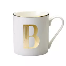 MUG LETTERA B ORO, LET01002