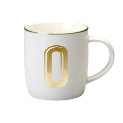 MUG LETTERA O ORO, LET01015