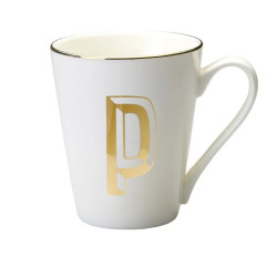 MUG LETTERA P ORO LET01016...
