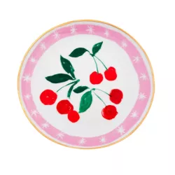 16.5 CM CHERRY PLATE, FTB2152