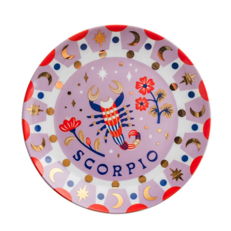 16.5 CM SCORPIO PLATE, AST011