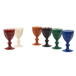 COLOURED HARCOURT CANDLE