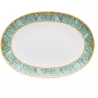OVAL PLATTER 33 cm LA SCALA DEL PALAZZO GREEN 403664/12733