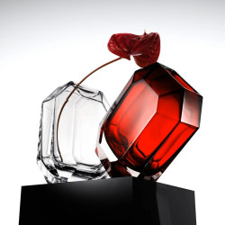 VASO IN CRISTALLO OTTAGONO