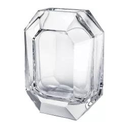 VASO IN CRISTALLO OTTAGONO