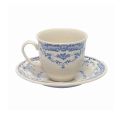 TEA CUP WITH SAUCER, ROSE