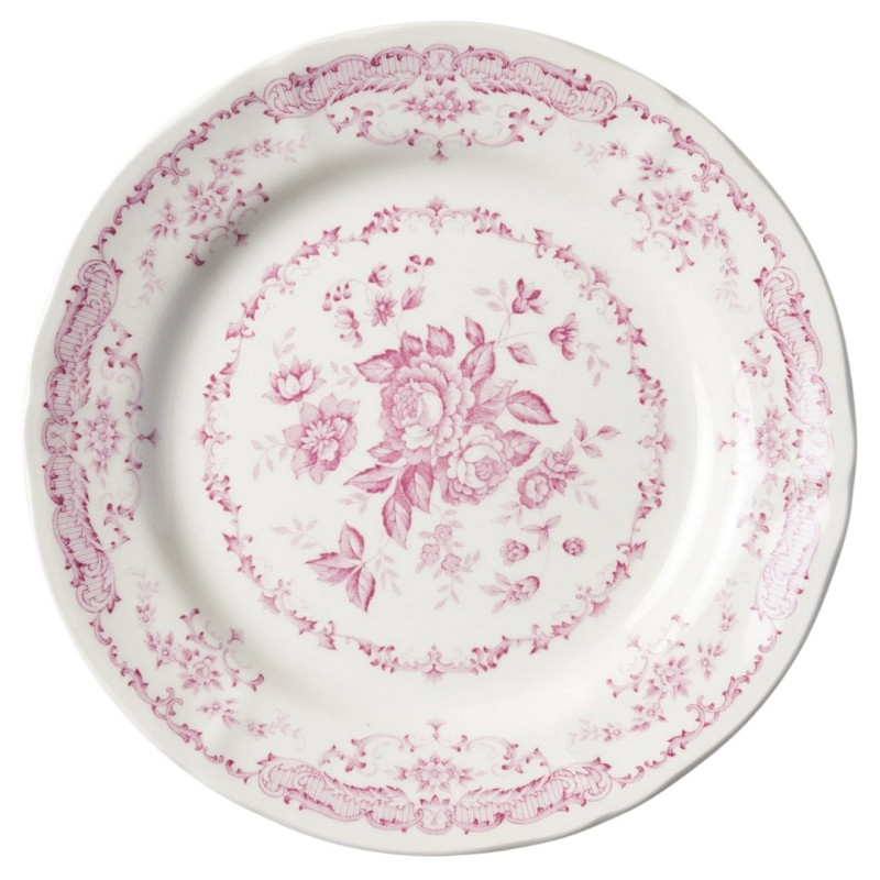 26 CM DINNER PLATE, ROSE