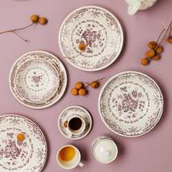 26 CM DINNER PLATE, ROSE