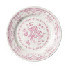 21 CM DESSERT PLATE, ROSE