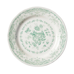 21 CM DESSERT PLATE, ROSE