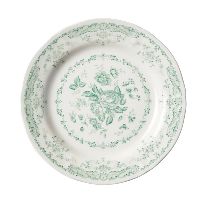 21 CM DESSERT PLATE, ROSE