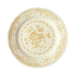 21 CM DESSERT PLATE, ROSE