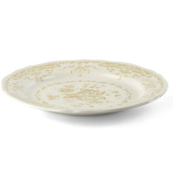 21 CM DESSERT PLATE, ROSE