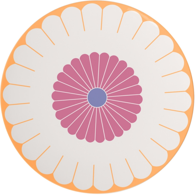 VASSOIO ROTONDO 32 CM, FLEUR COULEUR