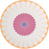 32 CM ROUND TRAY, FLEUR COULEUR
