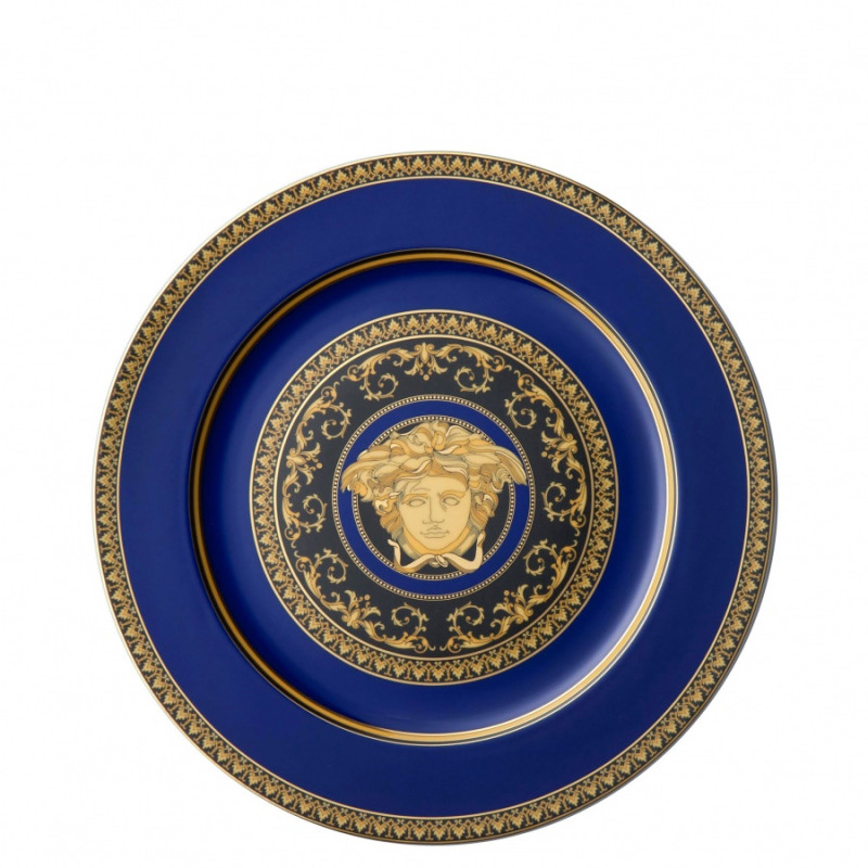 SERVICE PLATE 30 CM BLUE MEDUSA 19325/409620/10230