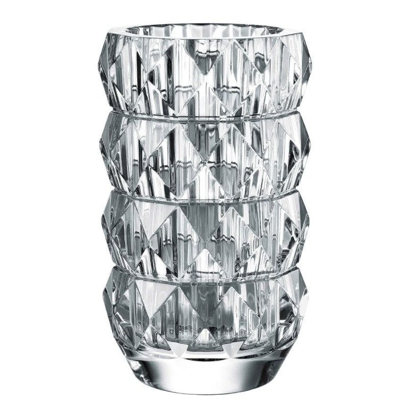 ROUND LOUXOR CRYSTAL VASE