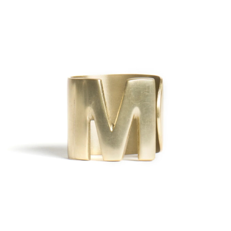 LETTER M NAPKIN HOLDER, LET3013