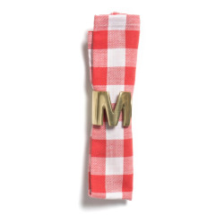 LETTER M NAPKIN HOLDER, LET3013