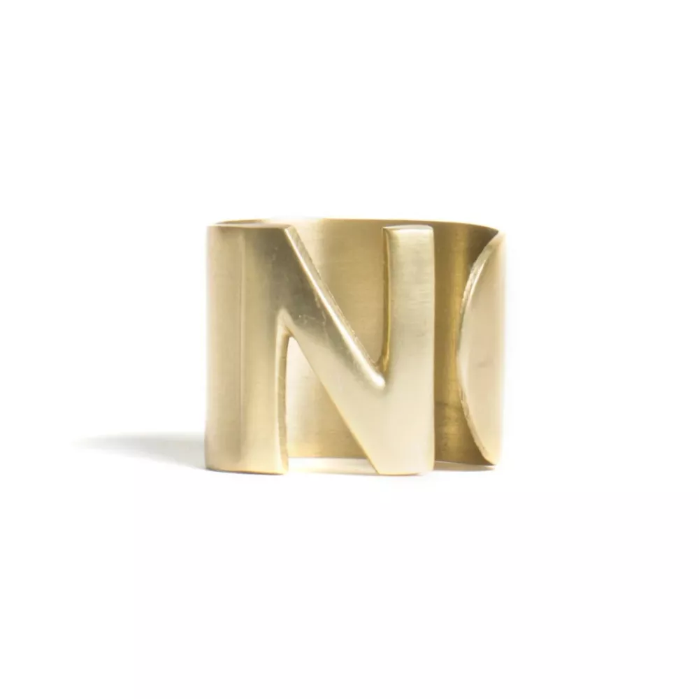 LETTER N NAPKIN HOLDER, LET3014