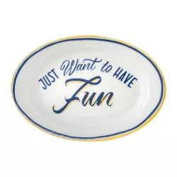 19.5 CM FUN OVAL TRAY, THE...