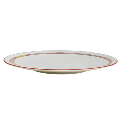 27 CM DINNER PLATE, TRESSAGES EQUESTRES