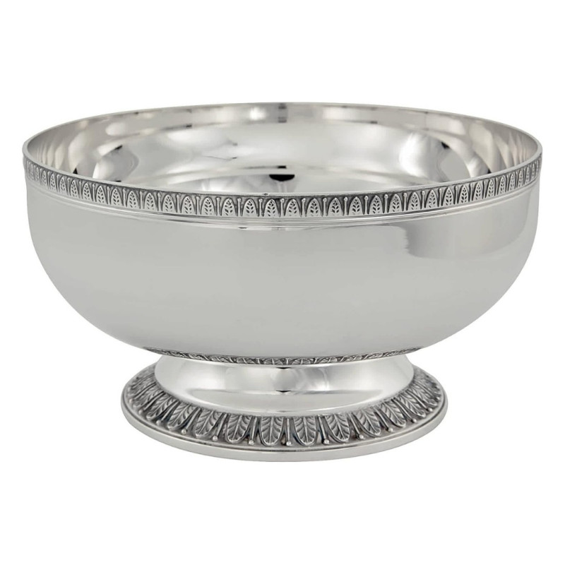 SILVER PLATED BOWL WITH PEDESTAL, MALMAISON 4225535