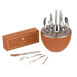 SET 24 POSATE APERITIVO, UOVO MOOD PARTY ROLAND GARROS