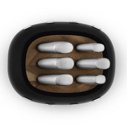 BLACK 6 KNIVES BLOCK, KBSF02BL