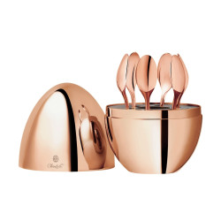 SET OF 6 COFFEE SPOONS,...