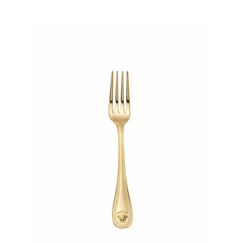 FORCHETTA TAVOLA 70002/120930  MEDUSA GOLD PLATED