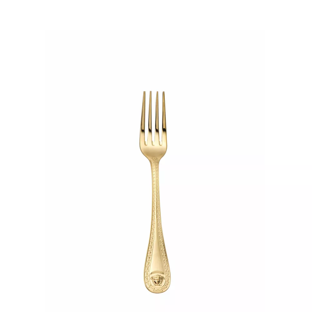 FORCHETTA TAVOLA 70002/120930  MEDUSA GOLD PLATED
