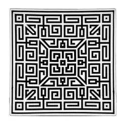 SVUOTA TASCHE 30x30 CM, LABIRINTO