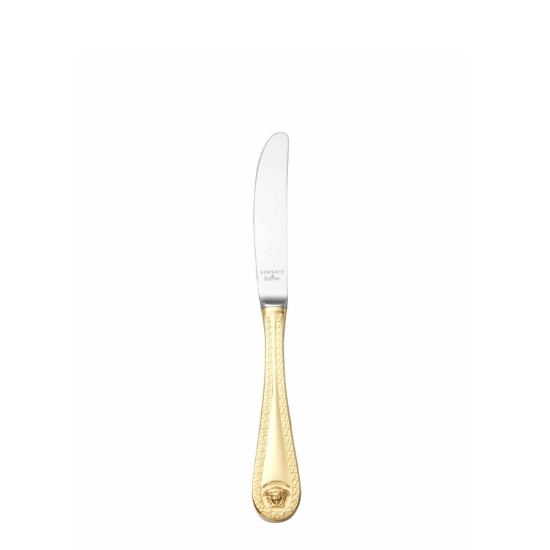 COLTELLO TAVOLA 70003/120930 MEDUSA GOLD PLATED